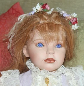 Muñeca de porcelana Bettina 1996 Donna Rubert de colección - Imagen 1 de 7