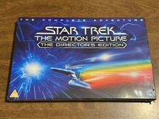 STAR TREK THE MOTION PICTURE Director's Edition 4K + Blu-Ray Complete 5-Disc Set