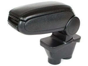 Mittelarmlehne Armlehne KLAPPBAR für Peugeot 208 ab 2012- Leder Schwarz - Picture 1 of 2