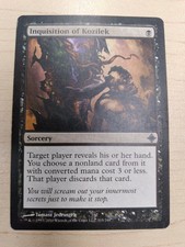 Inquisition of Kozilek Rise of the Eldrazi Uncommon Magic MTG WOTC M4205