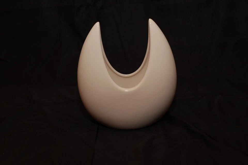 Tiziano Vase ca. 20x17cm weiß glänzend - Bild 1 von 1