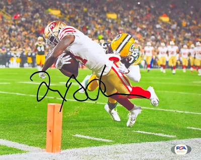 PSA/DNA SF 49ers MARQUISE GOODWIN Signed Autographed 8x10 Football Photo Foto 1 de 2