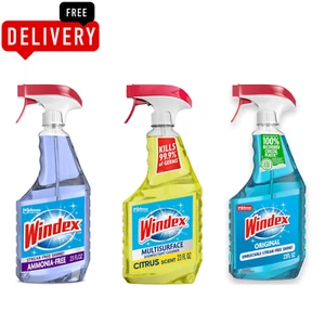 Windex Ammonia-Free Glass and Window Cleaner Spray Bottle, Bottle Made from 100% - Picture 1 of 72