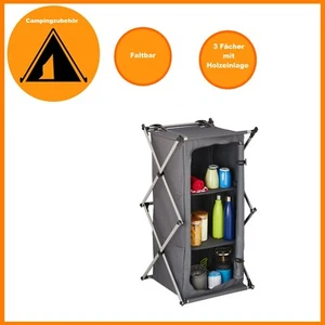 Campingschrank Faltschrank Schrank Stauraum faltbar - 3 Fächer - Vorzelt - Zelt - Bild 1 von 8