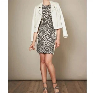 New DVF Diane von Furstenberg Tilda shift Dress sz 4 sleeveless prom - Picture 1 of 11