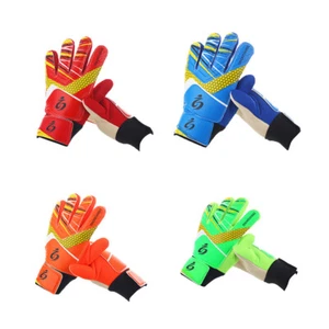 Children Soccer Goalkeeper Gloves Super Grip Football Goalkeeper Gloves For Kids - Picture 1 of 24