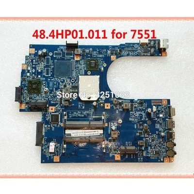 48.4HP01.011 For Acer Aspire 7551 7551G Laptop motherboard MBBKM01001 NV73A - Image 1 of 3