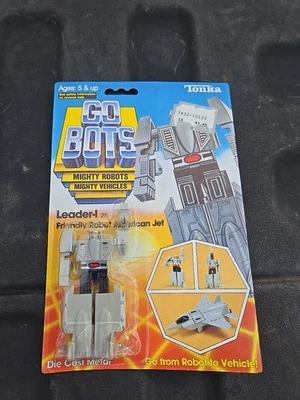 Tarjeta sellada Tonka Gobots Go Bot Leader 1984 nueva de colección 1 sin usar, en caja  Foto 1 de 4