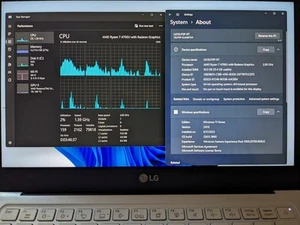 LG Ultra light gram laptop 13U70P - 13.3" Ryzen 7 4700U 16G 256G - Afbeelding 1 van 8