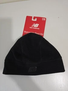 New Balance Heavyweight Fleece Hat Brand New With Tags One Size Black - Picture 1 of 5