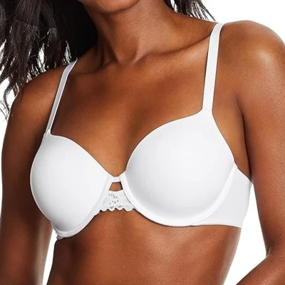 38C, NWT Maidenform One Fab Fit Convertible Underwire Bra 7549, White - Imagem 1 de 4
