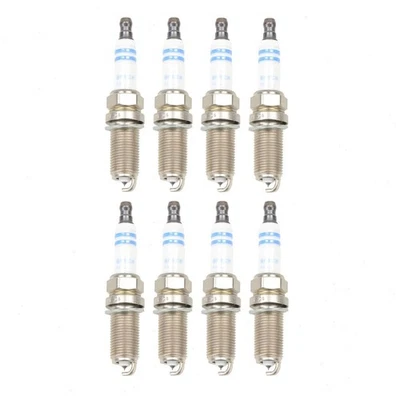 8 bujías Bosch doble platino para Nissan Armada 2005-2006 5,6 L V8 vx Foto 1 de 4