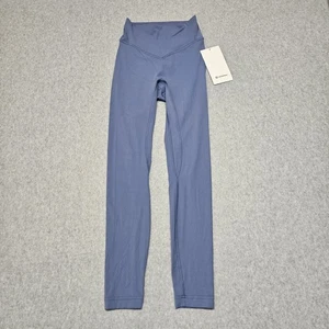 Lululemon Breezethrough High-Rise 25" Oasis Blue Sz 4 NWT - Picture 1 of 9