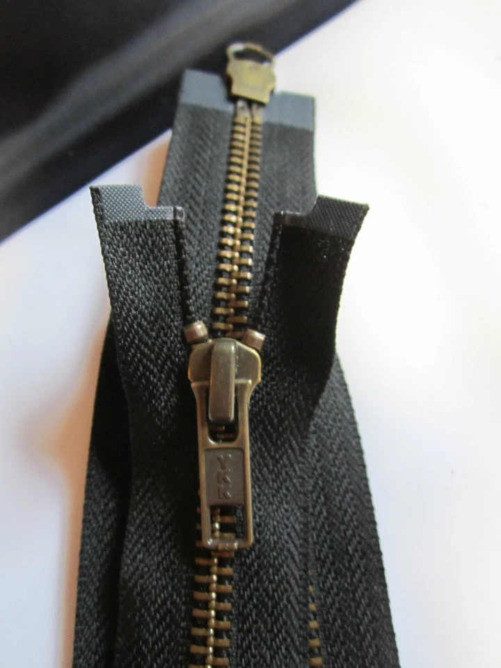 7,25 € / Stück) 2 x 2 Wege Teilbare Metall Reißverschlüsse YKK 100 cm (YKKS100)