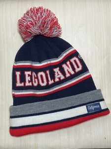 Lego Legoland Skimütze Einheitsgröße Teen Jugend Kalifornien marineblau rot Bommel Winter - Bild 1 von 10