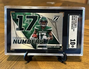 Garrett Wilson, 2022 Zenith, Behind The Numbers, #BN-GW, New York Jets, RC GEM - Picture 1 of 2