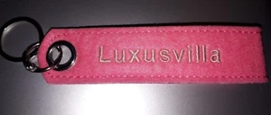 Hochwertiger Schlüsselanhänger Filz Luxusvilla pink rosa - NEU! Weihnachten  - Bild 1 von 3