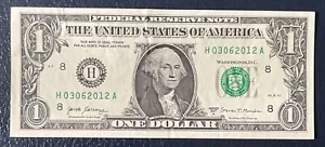 March 6th 2012 Birthday Anniversary Bill $1 US Dollar Note **L@@K**. - Picture 1 of 2