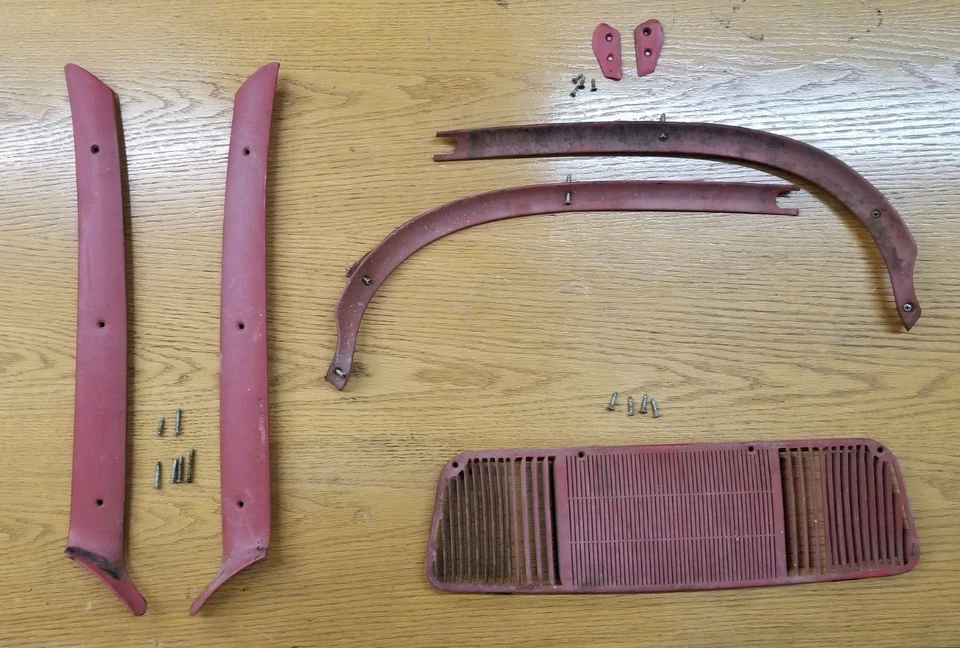 Отделка приборной панели стойка 1962-63 Ford Ranchero Falcon 1963 62 винтажный - Изображение 1 из 4