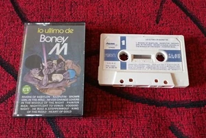 BONEY M *** Lo Ultimo *** UNIQUE Spain CASSETTE 1978 BEST HITS NOT CD OR LP - Picture 1 of 3