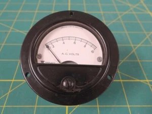 Triplett 231S010AVC Voltmeter 0 to 10 AC Volts NSN 6625-00-568-4462 - Picture 1 of 9