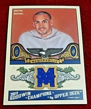 2011 Upper Deck Goodwin Champions Authentic Memorabilia Grant Hill #M-GH HOF