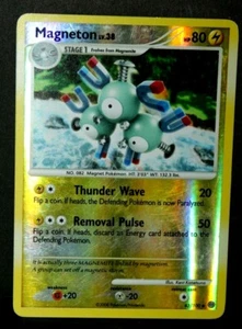 Reverse Holo MAGNETON 43/100 Stormfront 2008 Pokémon Card in Penny Sleeve - Picture 1 of 4