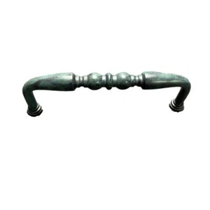 (5 Pack) 4 inch Turned Wire Pull Old Green - Picture 1 of 1