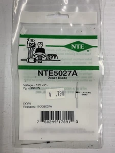 NTE5027A Zener Diode - Picture 1 of 2
