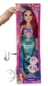 Disney Die kleine Meerjungfrau 30 Jahre Jubiläum Meine Größe Playdate Arielle 32 Zoll Puppe - Bild 1 von 1