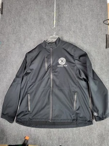 Shipley Donuts Training Team Jacket Men Sz 3XL Black Full Zip Pockets Workwear - Picture 1 of 12
