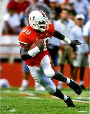 Ed Reed Miami Hurricanes Unsigned Interception Return 11" x 14" Photo - Fanatics Cover
