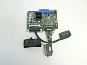Dell WY335 PERC 6/i 256MB Cache 2-Channel SAS 3Gbps w/ Tray Cables Batt 72-3 - Picture 1 of 9