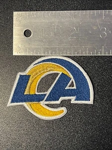 Los Angeles Rams 3" Aufnäher 2020 - Gegenwart primäres Logo Fußball - Bild 1 von 2