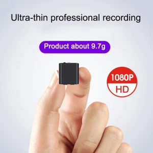 Thin Sound Digtal Recorder Mini Voice Activated Dictaphone HD Noise Reduce - Picture 1 of 7