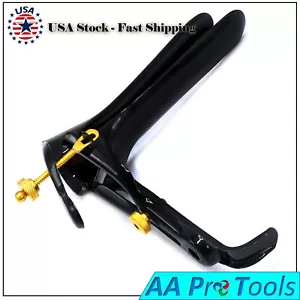1 XL Pederson Vaginalspekulum extra GROSSE chirurgische Instrumente Ob/Gyno SCHWARZ - Bild 1 von 3