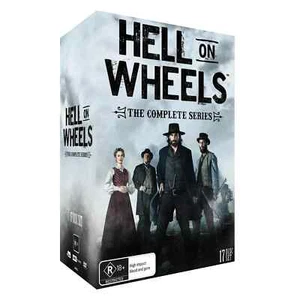 Hell on Wheels COMPLETE Season 1 2 3 4 5  (17 Disc Set) DVD Boxset - Picture 1 of 2