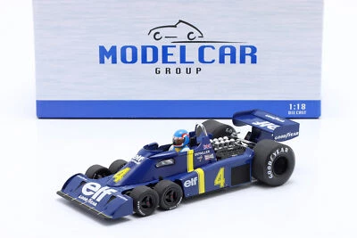 MODELCAR GROUP Patrick Depailler Tyrrell P34-2 #4 2nd Schweden GP Formel 1 1976 1:18 MCG