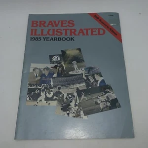 1985 ATLANTA BRAVES ILLUSTRATED OFFICIAL BASEBALL YEARBOOK 20TH SEASON - Picture 1 of 1