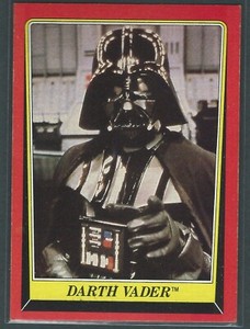 1983 Topps Star Wars Return of the Jedi Card Darth Vader #3 (B)