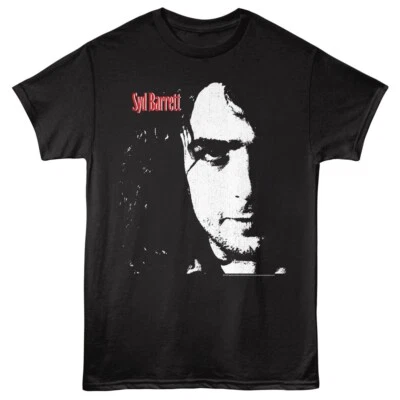 Camiseta de música rock SYD BARRETT PARA HOMBRE RETRATO MIRANTE Pink Floyd algodón negro Foto 1 de 3