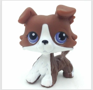 Littlest Pet Shop Tiere Sammlung LPS Kinderspielzeug braun Hund #67 (S60) - Bild 1 von 4