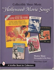 COLLECTIBLE SHEET MUSIC: HOLLYWOOD MOVIE SONGS by Marion Short 1998 Softcover)V5 - Picture 1 of 3