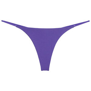 Womens Sexy Bikini Thongs Low Waist Seamless T-Back G-String Panties Underwear