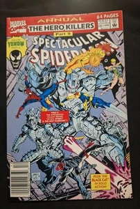 Spettacolare Spider-Man Annual #12 quasi nuovo 1° serie solista Venom Marvel 1992 - Foto 1 di 7