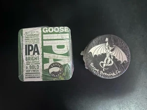 Lote de 300 Posavasos de Cerveza-Goose Island (200) y Stone Brewing (100) (NUEVO/Sellado) - Imagen 1 de 3
