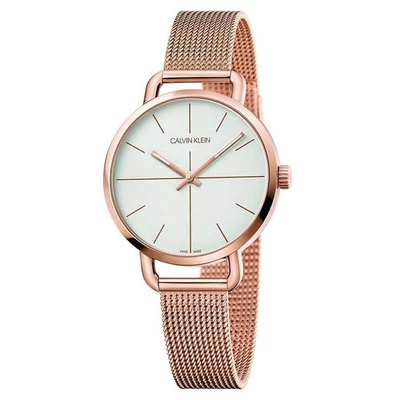 Orologio CALVIN KLEIN donna Even acciaio oro rosa / bianco - Immagine 1 di 3