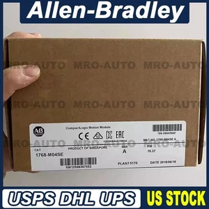 New AB 1768-M04SE /A CompactLogix 4-Axis Motion Module 1768M04SE Sealed US - Picture 1 of 3