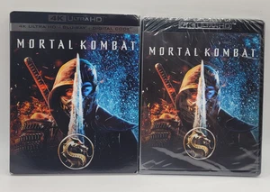 Mortal Kombat (4K Ultra HD + Blu-Ray + Digital Code) - w/Slipcover New/Sealed - Foto 1 di 3