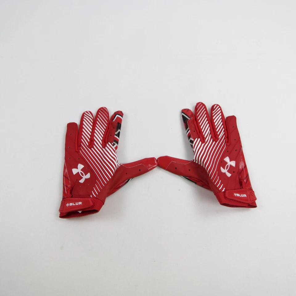Guantes Under Armour Texas Tech Red Raiders - Receptor Hombre Rojo/Blanco Nuevos Foto 1 de 1